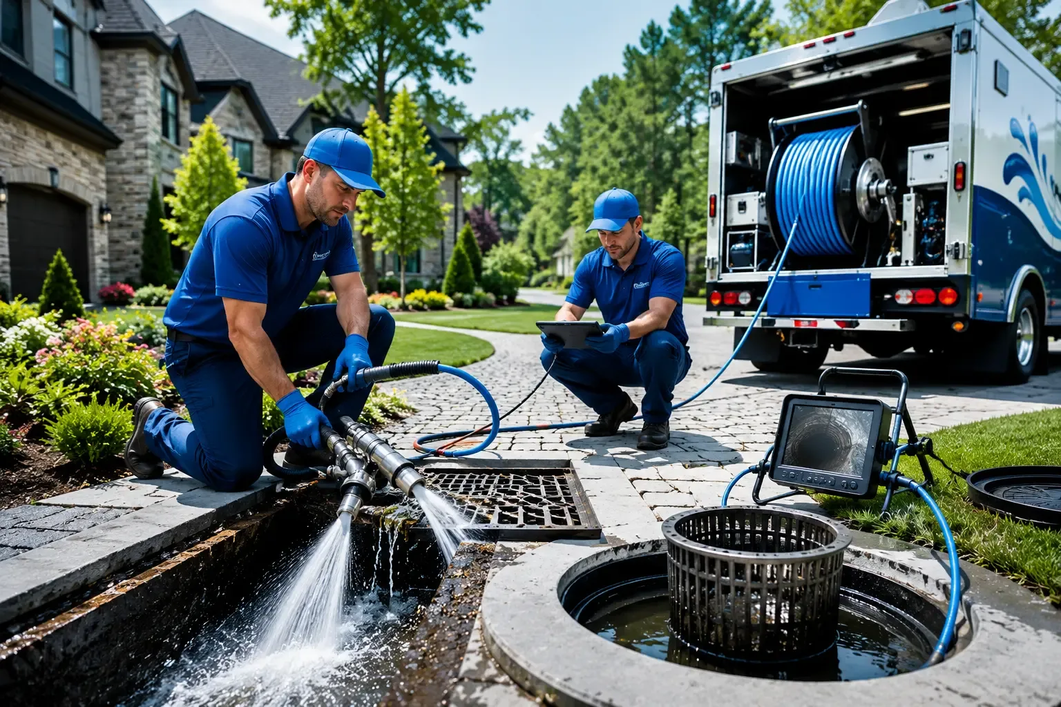 Local outdoor drain cleaning professionals in Milan, MI