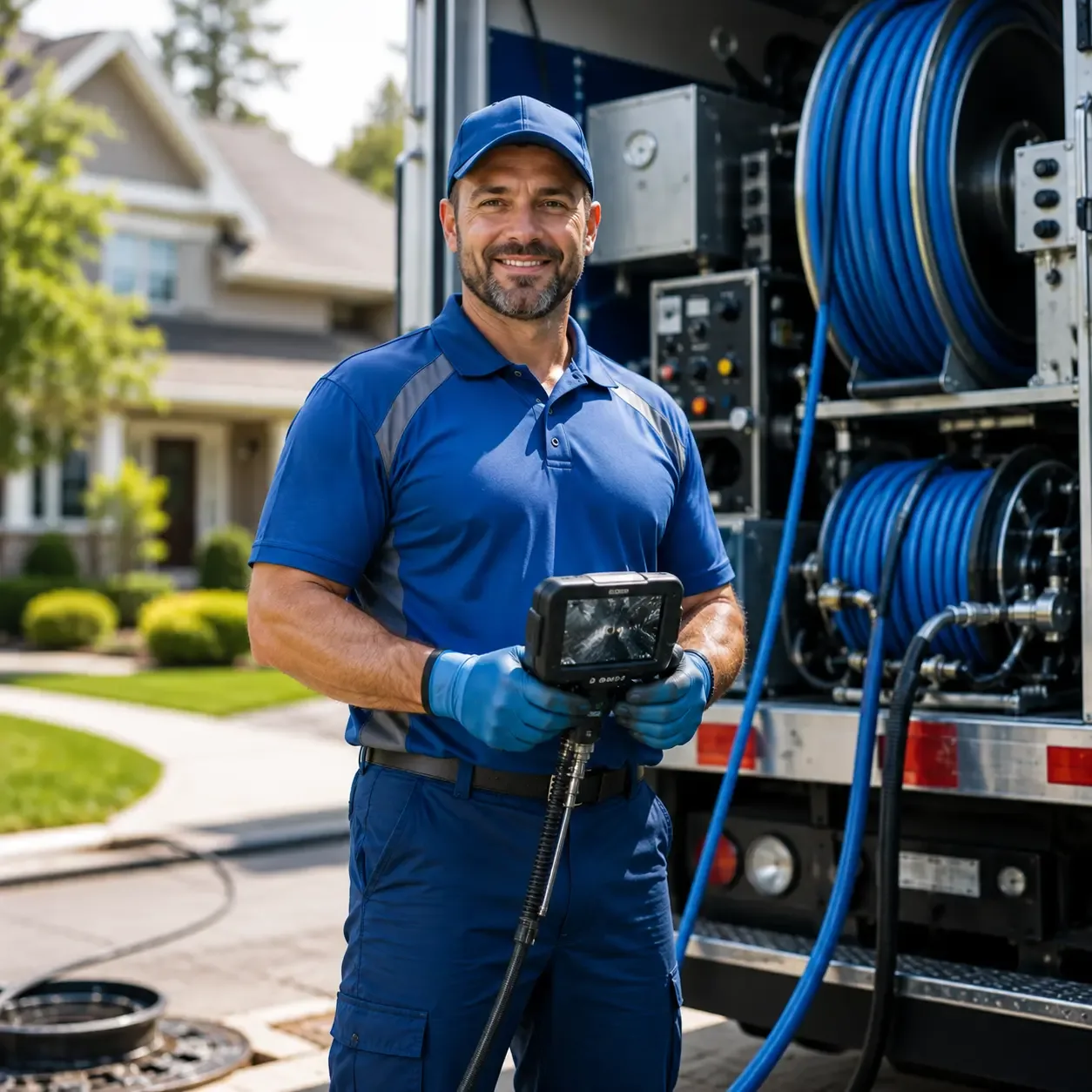 Local outdoor drain cleaning specialists in Milan, MI